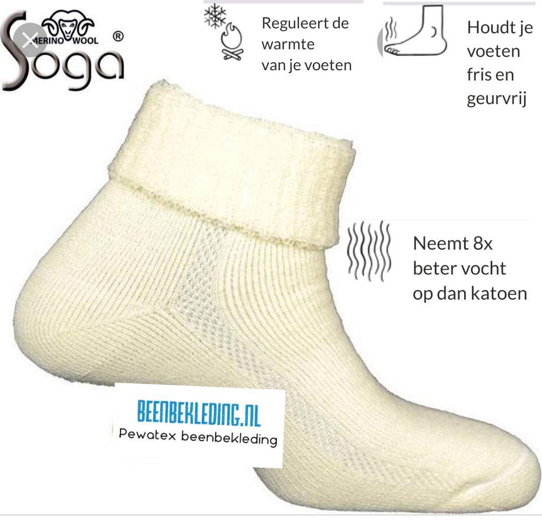 Nadeel incident voor de hand liggend Merino sokken S9 - Pewatex